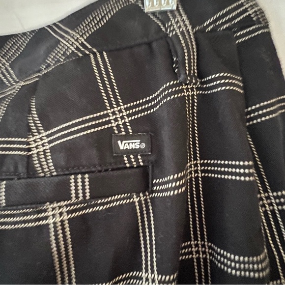 Vans black & white checkered pants size 28 - Picture 6 of 7